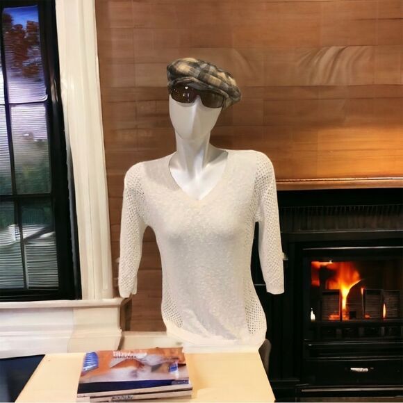 Hinge designer sweater 3/4 sleeve - Picture 10 of 12